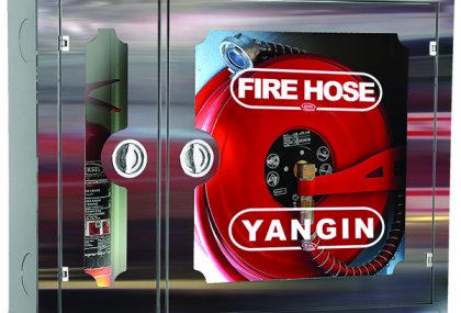 Dekoratif Paslanmaz Yangın Dolabı MKM-P03